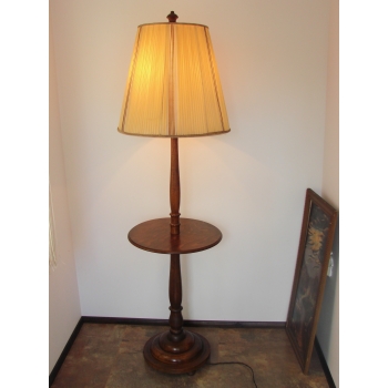 Lampa podłogowa ze stolikiem Modern lata 40